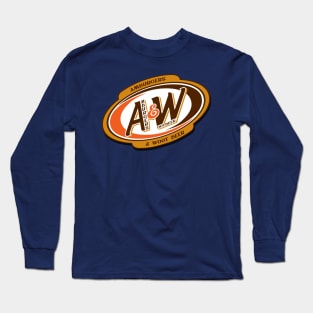 A&W: Amburgers and Wootbeer Long Sleeve T-Shirt